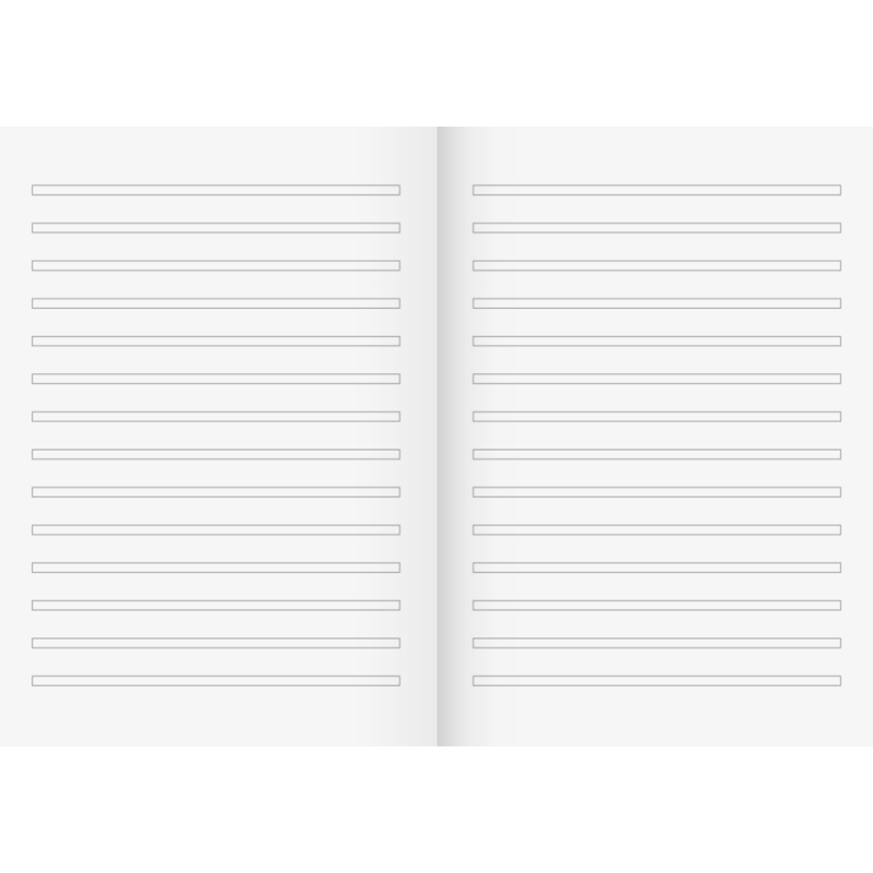 BRUNNEN Schulheft · DIN A5 · Lineatur 3 · liniert - 3. Schuljahr · ohne Rand · 16 Blatt · Umweltpapier