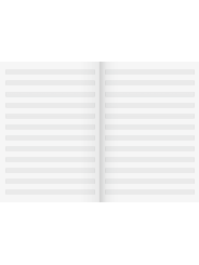 Notenheft · DIN A4 · Lineatur 14 · Musiklineatur · 8 Blatt · Umweltpapier