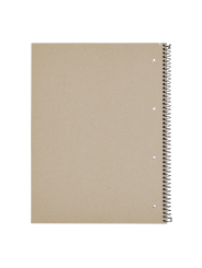 LANDRÉ Collegeblock · A4 · 80 Blatt · Lineatur 22 · kariert · ohne Rand