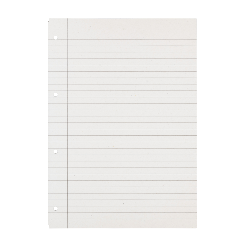 LANDRÉ Recycling-Collegeblock · A4 · 80 Blatt · Lineatur 21 · liniert · ohne Rand