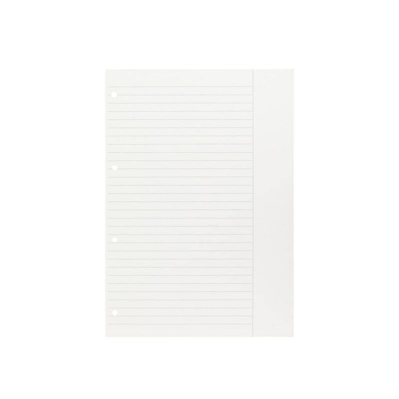 LANDRÉ Schulblock · A4 · 50 Blatt · Lineatur 25 · liniert · mit Rand