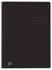 Oxford Top File + A4 Schnellhefter · exklusiver 390 g/m² Multi´Strat™ Karton· DIN A4 · schwarz