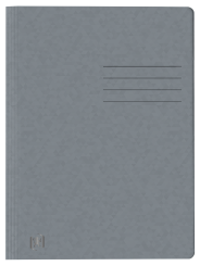 Oxford Top File + A4 Schnellhefter · exklusiver 390 g/m² Multi´Strat™ Karton· DIN A4 · grau