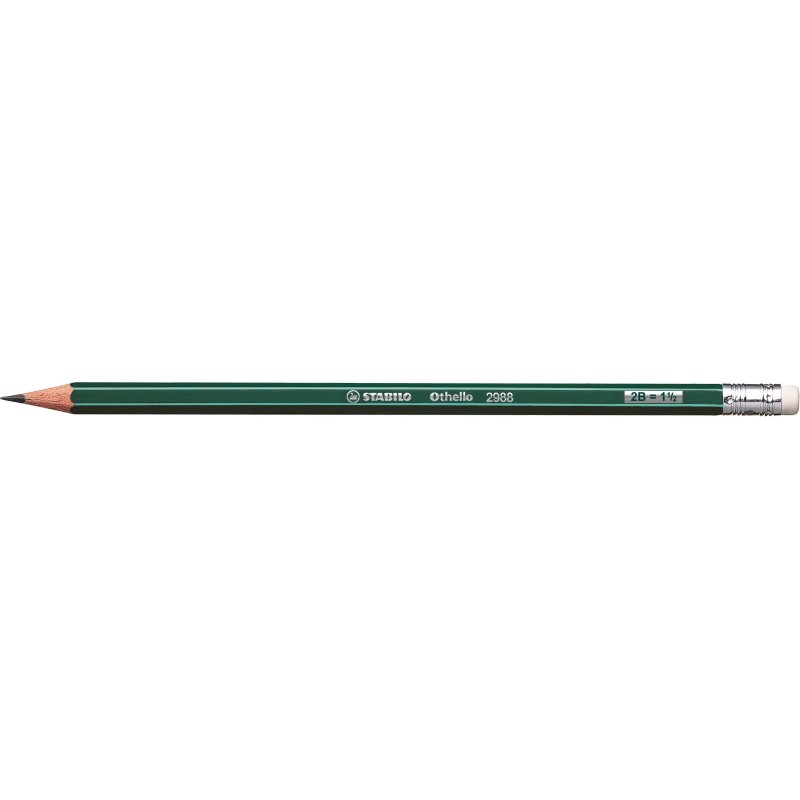STABILO®Bleistift · othello · mit Radierer · 2B