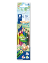 STAEDTLER® Buntstifte Noris® colour · Dreikant · 6 Farben