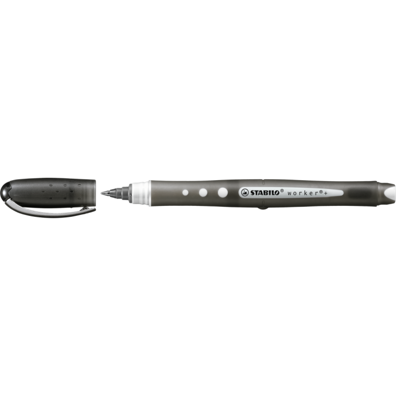 STABILO® Tintenroller worker®+ colorful · schwarz