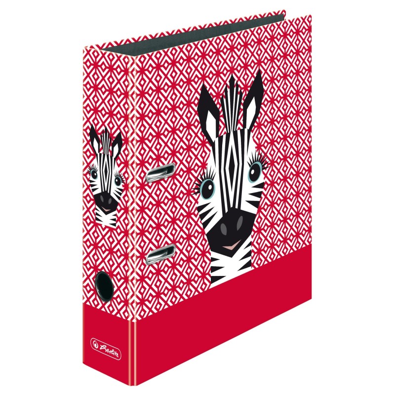 Herlitz Ordner maX.file A4 8cm · Cute Animals Turtle · Zebra