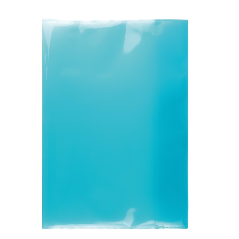 HERMA Hefthülle · transparent PLUS ·  DIN A4 · türkis