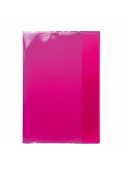 HERMA Hefthülle · transparent PLUS ·  DIN A4 · pink