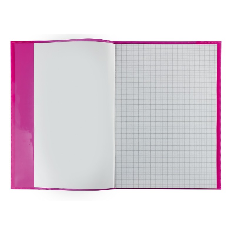HERMA Hefthülle · transparent PLUS ·  DIN A4 · pink