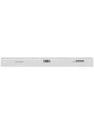 M+R Lineal · lang · 30 cm · transparent