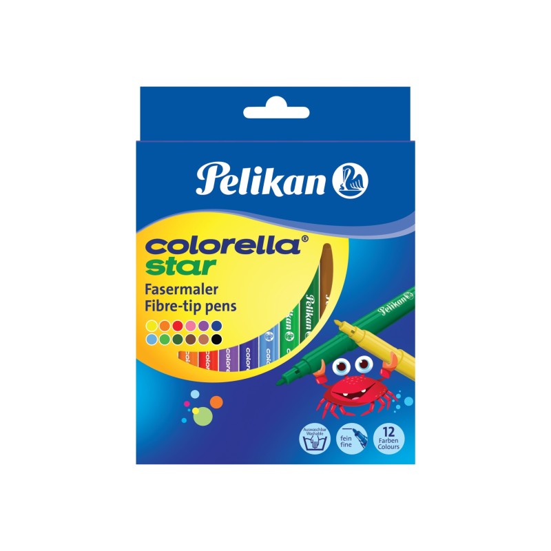 Pelikan Filzstifte · Colorella Star C302 · 12 Farben