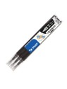 Pilot Frixion Ball Ersatzmine · 0,7-mm-Spitze · schwarz · 3 Stück