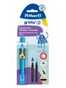 Pelikan Tintenroller  griffix® · Neon Fresh Blue
