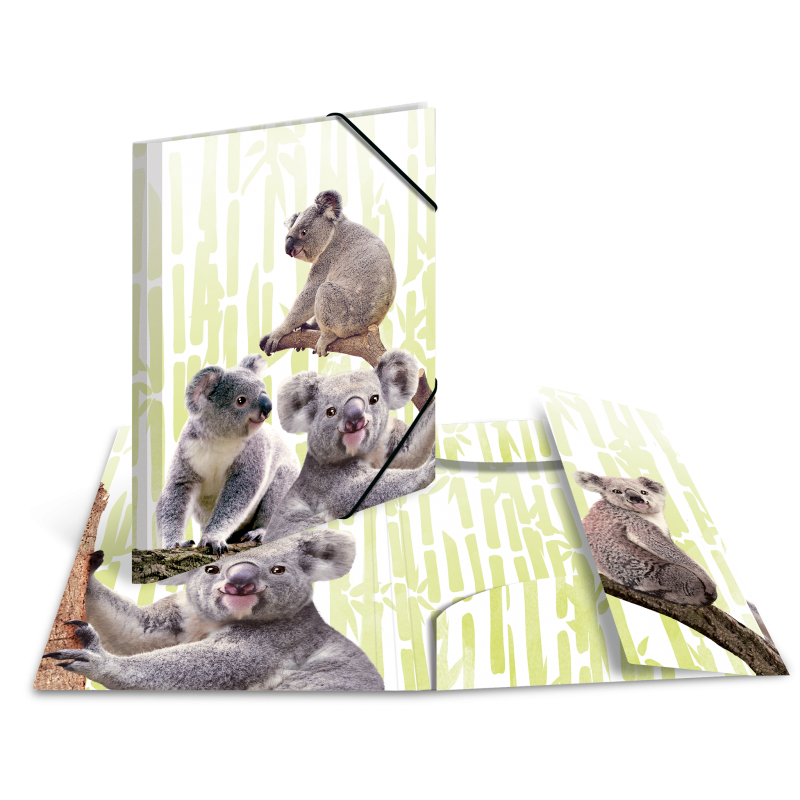 HERMA Sammelmappe · A3 · PP · Tiere · Koalafamilie