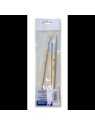 Rheita Borstenpinsel-Set · 3-teilig · Größen 4 - 8 - 12