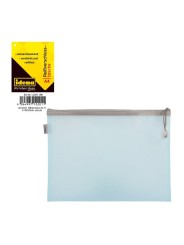 idena Reißverschlusstasche Mesh · A4+ · Blau