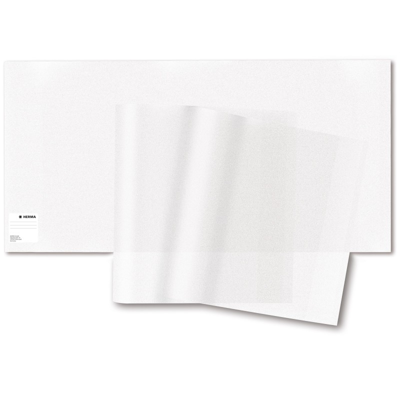 HERMA Buchschoner BASIC · Höhe 23 cm · PP · transparent · farblos