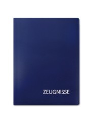 ROTH Zeugnismappe A4 · 20 Hüllen · blau