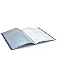 ROTH Zeugnismappe A4 · 20 Hüllen · blau