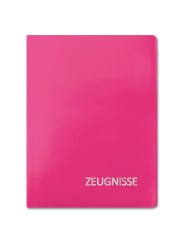 ROTH Zeugnismappe A4 · 20 Hüllen · magenta