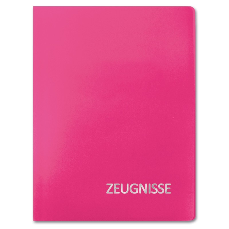 ROTH Zeugnismappe A4 · 20 Hüllen · magenta