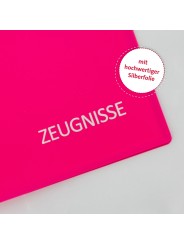 ROTH Zeugnismappe A4 · 20 Hüllen · magenta