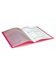 ROTH Zeugnismappe A4 · 20 Hüllen · magenta