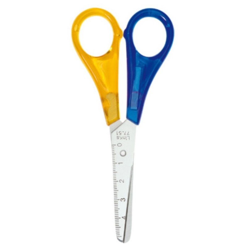 WEDO Bastelschere · rund · 1 Stück · Farbe zufällig · Linkshänder