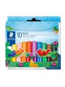 STAEDTLER® Wachsknete Noris® Plastilin Knete · 10 Stangen / 10 Farben