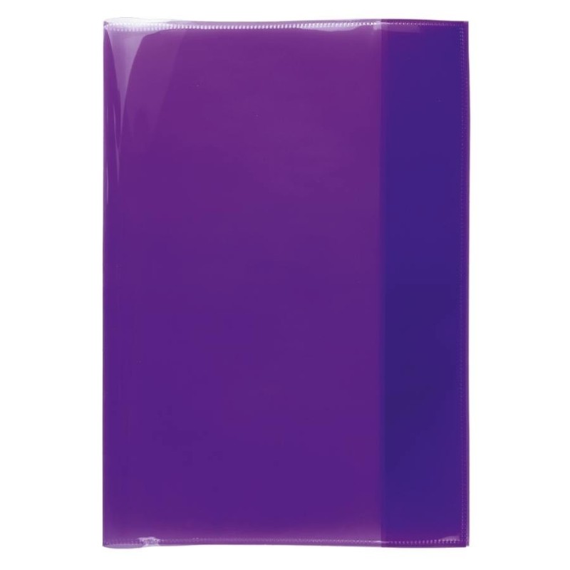 HERMA Hefthülle · transparent PLUS ·  DIN A4 · lila