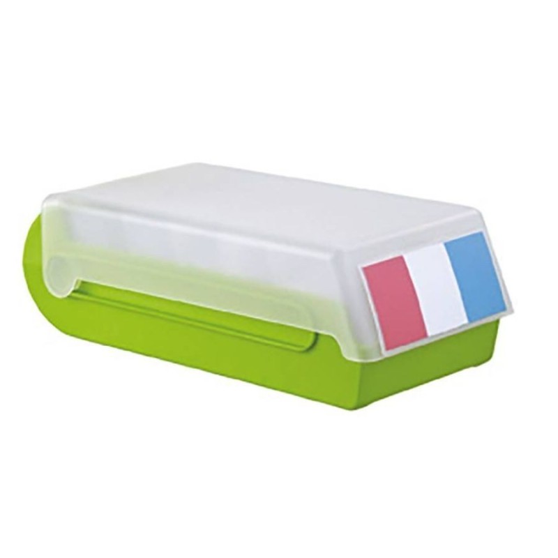 helit · Lernkarteikasten · "the beebox" · DIN A7 · grün