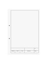 BRUNNEN Kieserblock 12 · unliniert/blanko · 25 Bl · extrastarkes Papier 150g/m²