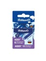Pelikan Tintenpatrone 4001® TP/6 · Standardgröße · 12 Stück · königsblau