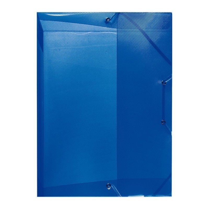 Herlitz Heftsammler A4 PP-Kunststoff · 4 cm · transparent blau