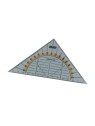 Herlitz Geometrie-Dreieck · 14 cm · transparent