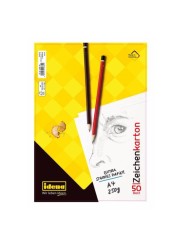 idena Zeichenkarton DIN A4 · 250 g/m² · 50 Bogen