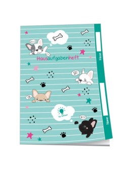 TRÖTSCH Hausaufgabenheft für Schlaue Hunde · A5