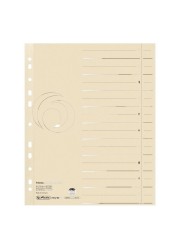 herlitz Register · 10-teilig · Manila-Karton