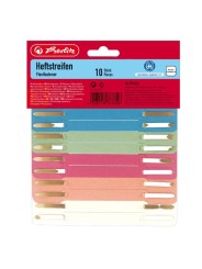 herlitz Heftstreifen · 10 Stück · Pappe