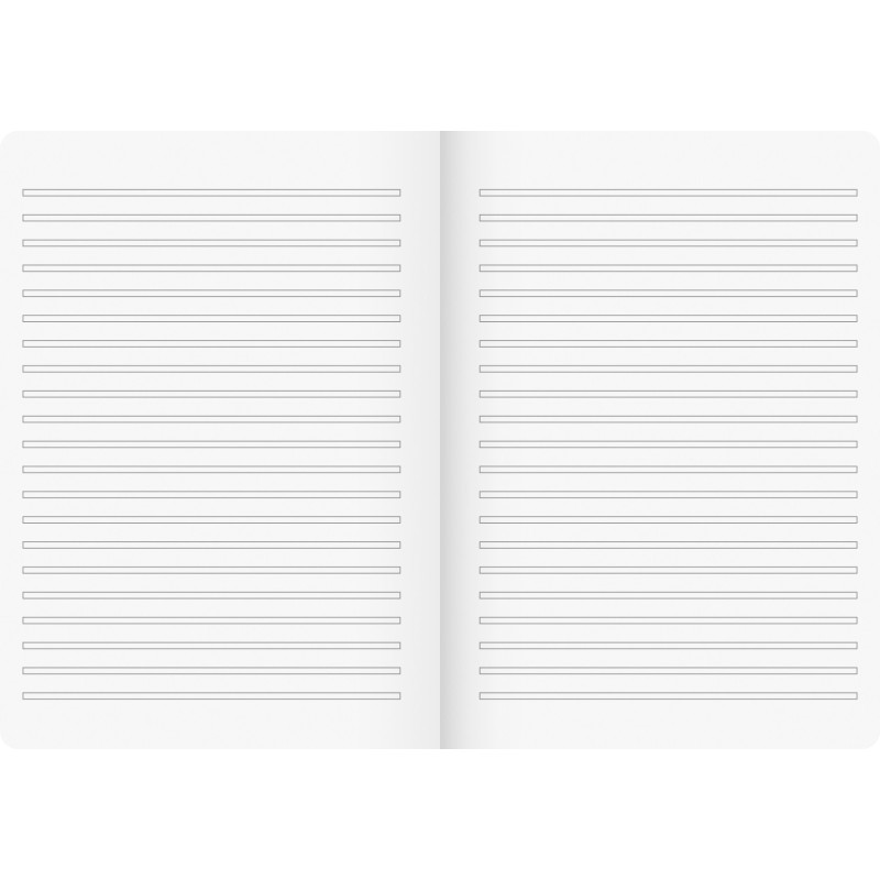 BRUNNEN Schulheft · DIN A4 · Vivendi · Lineatur 3   · 90 g/m² · 16 Blatt