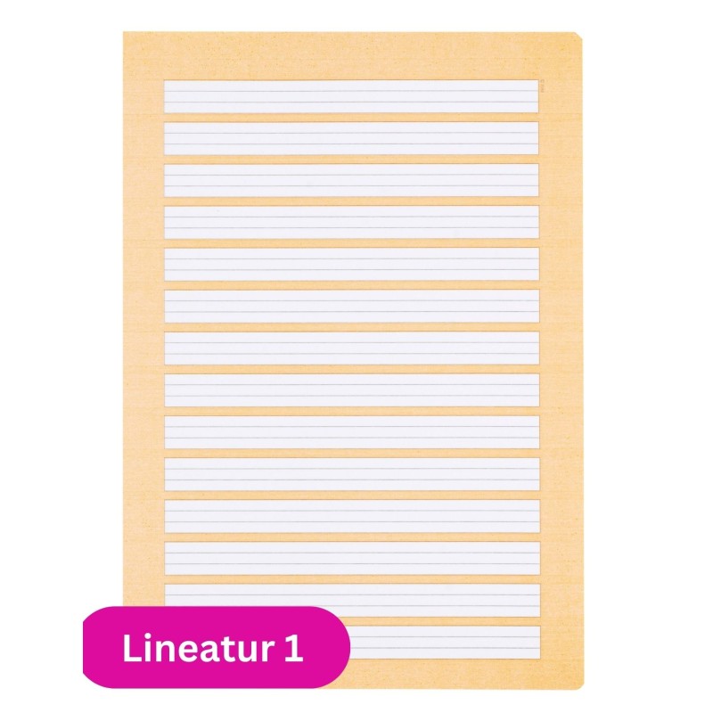 Landré Schulheft A4 · Lineatur 1 · 80 g/m² · 16 Blatt
