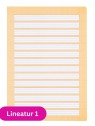 Landré Schulheft A4 · Lineatur 1 · 80 g/m² · 16 Blatt