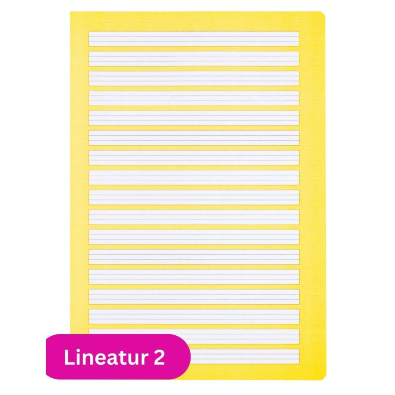Landré Schulheft A4 · Lineatur 2 · 80 g/m² · 16 Blatt