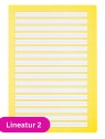 Landré Schulheft A4 · Lineatur 2 · 80 g/m² · 16 Blatt