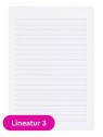 Landré Schulheft A4 · Lineatur 3 · 80 g/m² · 16 Blatt