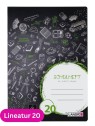 Landré Schulheft A4 · Lineatur 20 · 80 g/m² · 16 Blatt