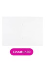 Landré Schulheft A4 · Lineatur 20 · 80 g/m² · 16 Blatt