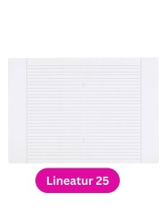 Landré Schulheft A4 · Lineatur 25 · 80 g/m² · 16 Blatt