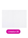 Landré Schulheft A4 · Lineatur 28 · 80 g/m² · 16 Blatt